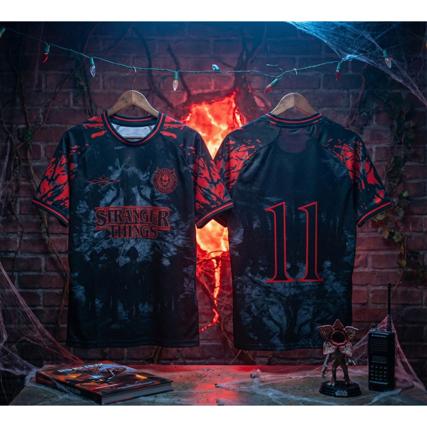 Camiseta Stranger Edition Hellfire x 11